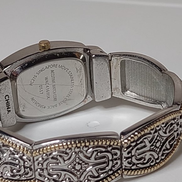 Silver Tone Decorative Metal Watch - Picture 6 of 13